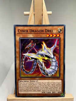 Cyber Dragon Drei - 1st Edition LEDD-ENB03 - NM - YuGiOh - Image 1