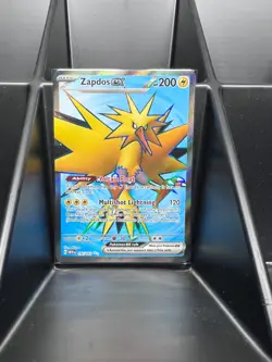 Zapdos Ex 192/165 Full Art - Pokemon TCG Scarlet & Violet 151 - NM 2X Gold Star - Image 1