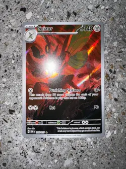 Pokemon TCG Cards Scizor 205/197 Obsidian Flames Illustration Rare NM-M - Image 3
