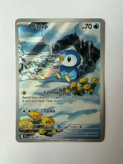 Pokemon TCG - Piplup 98/94 - Illustration Rare - Phantasmal Flames - NM - Image 1