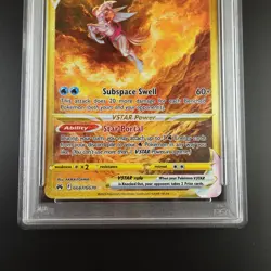 PSA 9 Origin Forme Palkia Vstar GG67/GG70 Pokemon Crown Zenith Holo Graded Card - Image 3