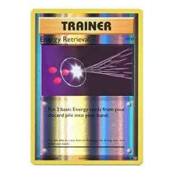 Energy Retrieval 77/108 Reverse Holo Evolutions Pokemon Card NM - Image 1