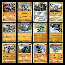 12x Lucario Lot Riolu 47.0 XY Fates Collide Pokemon Cards Collection Set TCG - Image 1