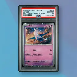 Latios - Cosmos Holo - PSA 10 - Paradox Rift Blister Promo Pokemon Card - Image 1