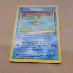 VINTAGE POKEMON BLACK STAR PROMO CARD - #20 PSYDUCK - RARE (WOTC) NM - Image 1