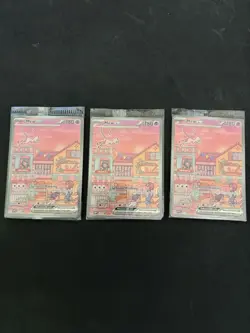 Pokemon Lot Of 3 SEALED Mew ex 053 Sv: Scarlet & Violet Promo Cards Holo - Image 1