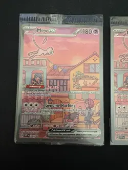 Pokemon Lot Of 3 SEALED Mew ex 053 Sv: Scarlet & Violet Promo Cards Holo - Image 2