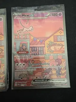 Pokemon Lot Of 3 SEALED Mew ex 053 Sv: Scarlet & Violet Promo Cards Holo - Image 3