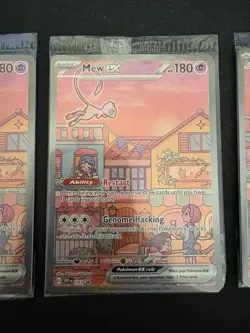 Pokemon Lot Of 3 SEALED Mew ex 053 Sv: Scarlet & Violet Promo Cards Holo - Image 4