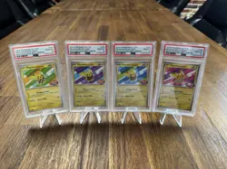 PSA 10 Pikachu Batik Sequential Set 101, 154, 155, 190 Indonesia Pokemon Card - Image 1