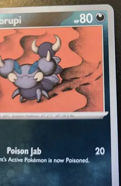 Skorupi 051/088 Reverse Holo Common Mega Evolution: Perfect Order Pokemon TCG - Image 3