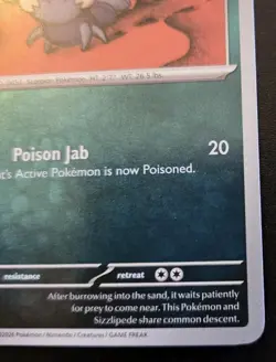 Skorupi 051/088 Reverse Holo Common Mega Evolution: Perfect Order Pokemon TCG - Image 5