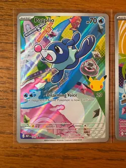 Pokemon First Partner Illustration Collection Gen 7 Litten Rowlet Popplio Set NM - Image 4