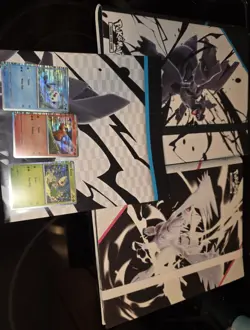 2x Pokemon Black Bolt & White Flare Binder + Poster + Promo Cards - Image 1
