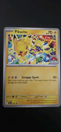 Pikachu 225 World Championship 2025 Pokemon TCG NM Near Mint - Image 1