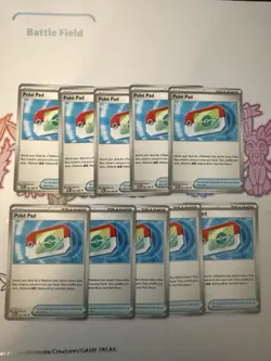 20x Poke Pad 16x Non Holo 4x Rev Holo 081/088 Perfect Order - Pokepad Pokemon NM - Image 1
