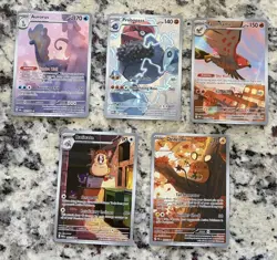 Pokemon Perfect Order Illustration Rare Lot!! Dedenne 093, Aurorus 092 and more! - Image 1