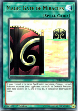 Magic Gate of Miracles - DUPO-EN019 - Ultra Rare - 1st Edition - Yugioh - Image 1