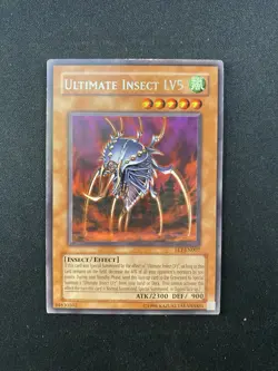 YUGIOH ULTIMATE INSECT LV5 FET-EN007 ULTIMATE - Image 1