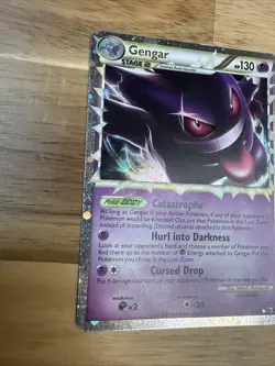 Pokemon Gengar TCG Ultra Rare Holo Card 94/102 - Image 3