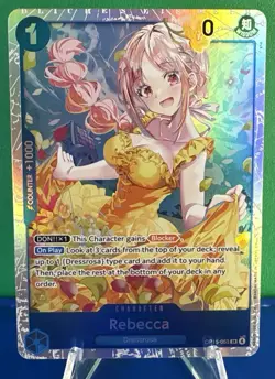Rebecca SR - (OP15-053) - One Piece Adventure on Kami’s Island - Near Mint - Image 1