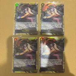 Crocodile OP14-120 Secret Alternate Art The Azure Sea's Seven Sec One Piece RARE - Image 1