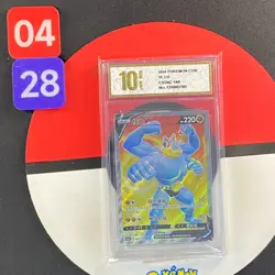 Machamp V SR CS5bC-140/128 Pokemon Card Chinese Grade10 - Image 1