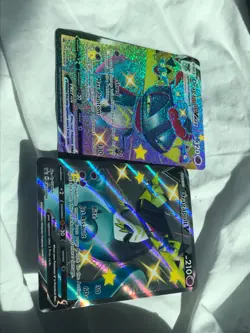 2021 Dragapult VMAX SWSH097 & V SWSH096 Promo Pokemon Cards NM - Image 1