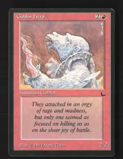 4x ~Goblin Hero~ The Dark MTG Magic The Gathering Card Unplayed - Image 3