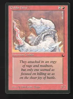 4x ~Goblin Hero~ The Dark MTG Magic The Gathering Card Unplayed - Image 5