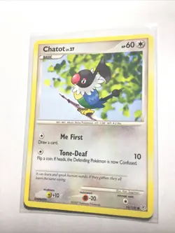 CHATOT - 74/130 - Diamond And Pearl - Pokemon Card - LP - Image 1