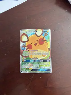 Dedenne GX 195a/214 Unbroken Bonds Sun & Moon ALTERNATE ART Pokemon TCG Card - Image 1