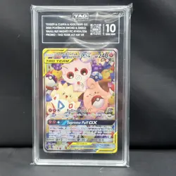 PSA 10 - Togepi & Cleffa & Igglybuff GX 143a/236 Alt Art Tag Team - Pokemon Card - Image 1