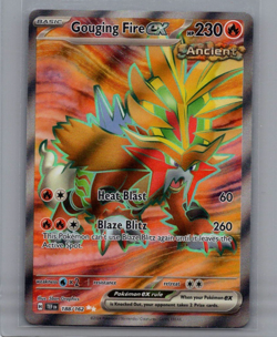 Gouging Fire ex 188/162 - Pokemon TCG Temporal Forces Full Art Card NM - Image 1
