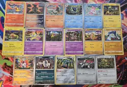 Shinji Kanda Pokemon Card Lot (17 Cards) | Dark Art Style Collection | NM/M - Image 1