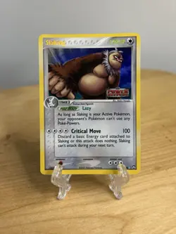 (Reverse-Holo) Pokemon SLAKING Card EX POWER KEEPERS Set 13/108 Rare Foil - Image 1