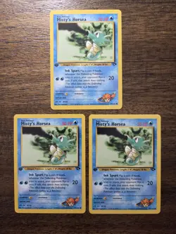 Misty's Horsea #87 1st Edition Gym Challenge LP (SINGLE CARD) - Image 1