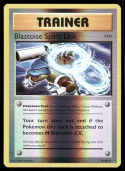 Pokemon Cards Blastoise Spirit Link 73/108 Reverse Holo Evolutions Uncommon NM - Image 1