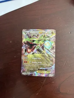 XY73 Rayquaza-EX Black Star Roaring Skies Promo Card - Image 1