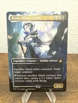 Teysa, Orzhov Scion 441 Anime Borderless Ravnica Remastered Magic Gathering MTG - Image 1