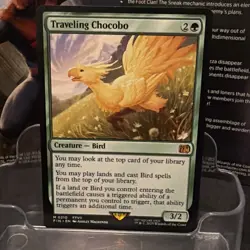 Traveling Chocobo M 0210 Final Fantasy Magic The Gathering Non Foil NM/M - Image 1