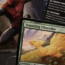 Traveling Chocobo M 0210 Final Fantasy Magic The Gathering Non Foil NM/M - Image 2