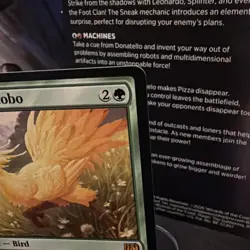 Traveling Chocobo M 0210 Final Fantasy Magic The Gathering Non Foil NM/M - Image 3