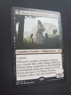 Liliana, Heretical Healer / Liliana, Defiant Necromancer Magic Origins *NM* MTG - Image 2