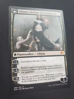 Liliana, Heretical Healer / Liliana, Defiant Necromancer Magic Origins *NM* MTG - Image 4