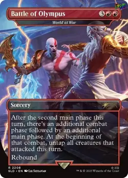 Battle of Olympus - World at War [SLD - 2208] Foil NM EN - Image 1