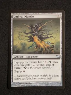 Umbral Mantle [Shadowmoor] - Magic the Gathering MTG - NM - Image 1