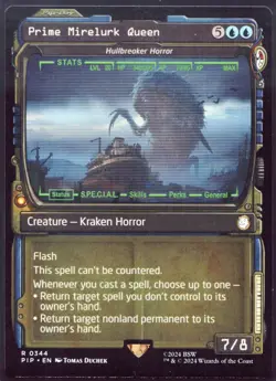 Hullbreaker HorrorPrime Mirelurk Queen - 344 Showcase Not Foil MTG Fallout - Image 1