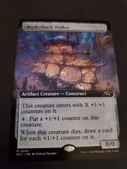 Marketback Walker (Extended Art) [Aetherdrift] Magic MTG - Image 1