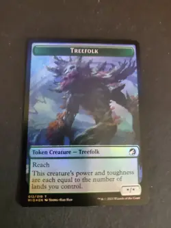*foil TREEFOLK / CLUE 012 / 016 Innistrad Midnight Hunt MTG Magic NM - Image 1